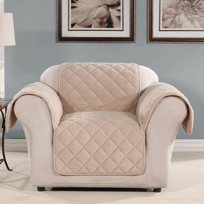 Sure Fit Box Cushion Armchair Slipcover & Reviews Wayfair.ca